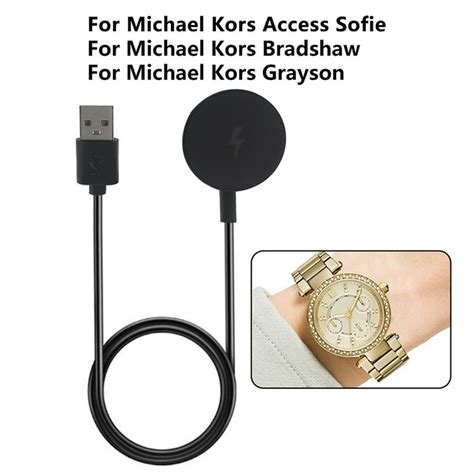 charger for michael kors watch|michael kors grayson smartwatch charger.